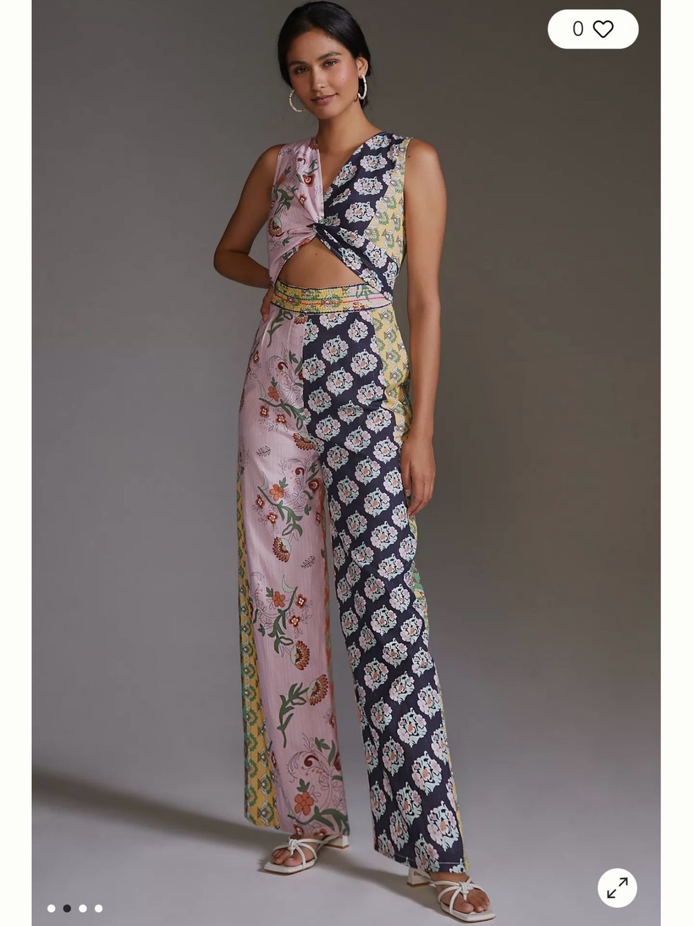Llani × Anthropologie Printed Jumpsuit